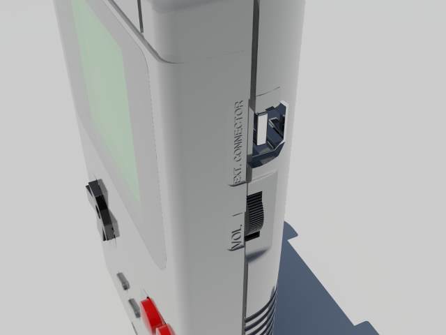 game boy游戏机Rhino犀牛模型下载